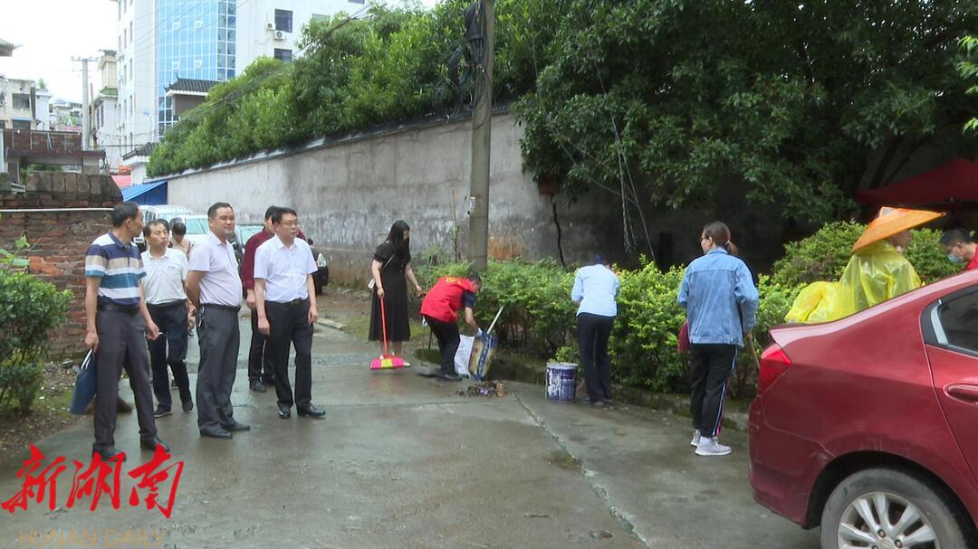 陈立发丁文锋督导市卫复审“四大整治行动”_邵阳头条网